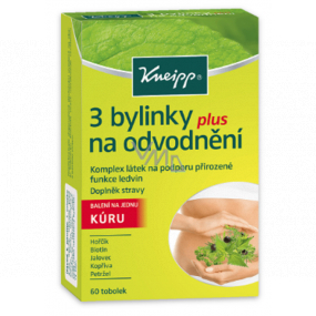 Kneipp 3 bylinky na odvodnění 60 tablet