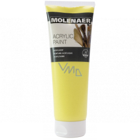 Creall Molenaer akrylowa farba cytrynowo żółta 250 ml