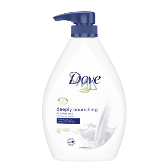Dove Deeply Nourishing hydratační sprchový gel pumpička 720 ml