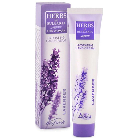 BioFresh Herbs of Bulgaria Lavender hydratační krém na ruce 75 ml