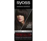 Syoss Professional farba do włosów 2-1 Naturalny ciemny brąz