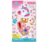 Skin Treats Born To Sparkle pomadka 0,8 g + cienie do oczu 4,8 g, zestaw kosmetyków dla dzieci
