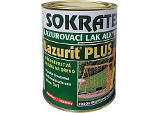 Sokrates Lazurit Plus lazura średniochronna do drewna, bezbarwna, 0,7 kg