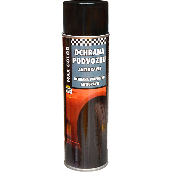 Max Color Antigravel barwa na ochronę podwozia, czarna, 500 ml
