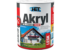 Het Akryl Lesk uniwersalny kolor do drewna i metalu, 1000 biała, 700 g