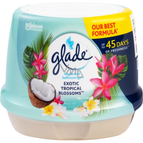 Glade Exotic Tropical Blossoms żel zapachowy do łazienki, 180 g