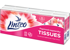 Linteo 3-warstwowe chusteczki papierowe, 10 × 10 sztuk