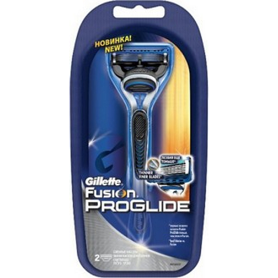 Gillette Fusion ProGlide holicí strojek + náhradní hlavice 2 kusy pro muže