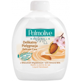 Palmolive Naturals Delicate Care Almond Milk tekuté mýdlo náhradní náplň 300 ml