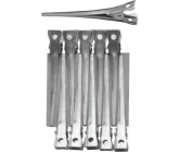 Duko Betky Spona do vlasów aluminiowa srebrna 10 sztuk 002