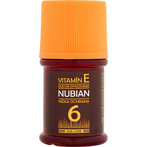 Nubian OF 6 olej na opalování, 60 ml