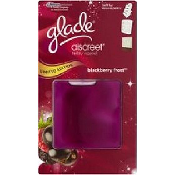Glade Blackberry Frost Discreet osvěžovač vzduchu náhradní náplň 12 g