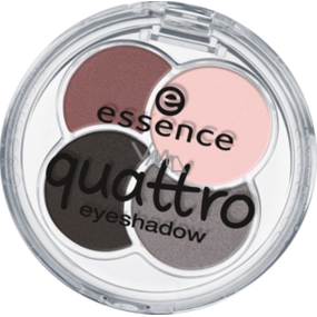 Essence Quattro Eyeshadow oční stíny 19 greys n' roses 5 g Essence Quattro Eyeshadow oční stíny 19 greys n' roses 5 g