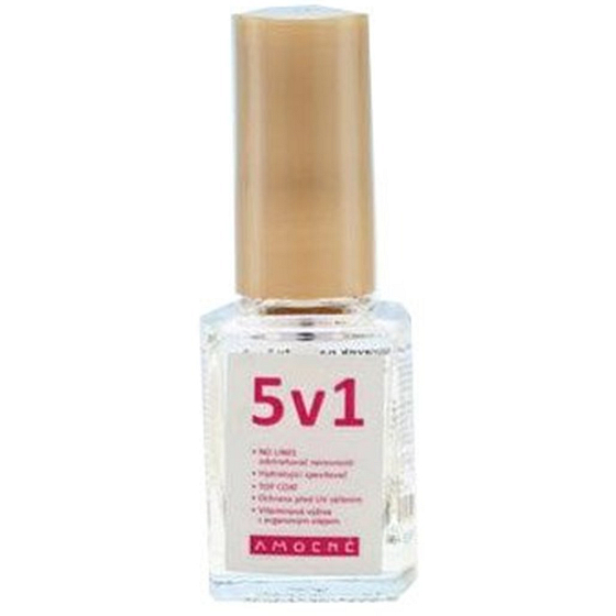 Amoené 5v1 zpevňující lak s arganovým olejem Zázrak pro Vaše nehty 12 ml