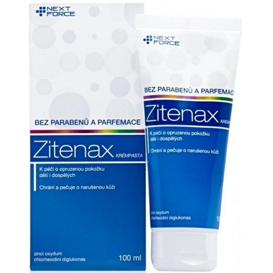 NextForce Zitenax krémpasta pod plenu, na opruzeniny 100 ml