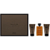 Gucci Guilty Absolute parfémovaná voda pro muže 50 ml + balzám po holení 50 ml + sprchový gel 50 ml, dárková sada