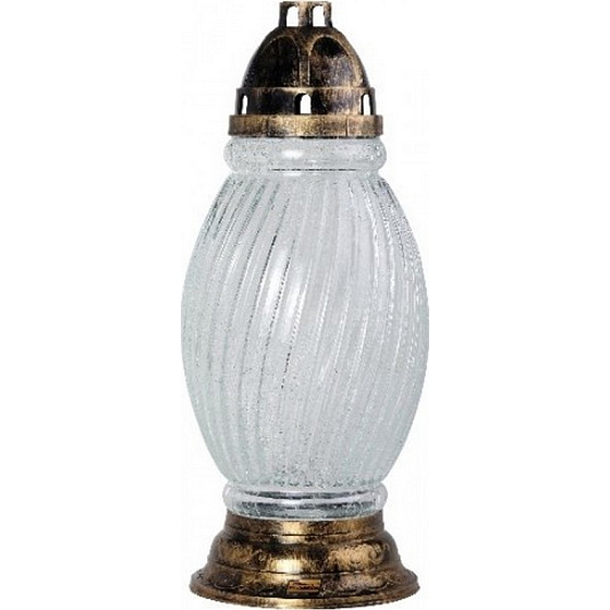 Admit Lampa skleněná 43 cm 84 hodin 360 g 28589