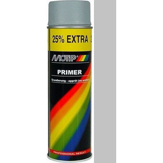 Motip Primer 04054 šedý akrylový základní nátěr 500 ml