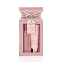 Baylis & Harding Jojoba, Vanilka a Mandlový olej parfémovaná voda 12 ml rollerball + krém na ruce 50 ml, dárková sada