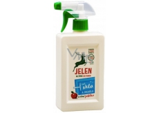 Jelen Na skla i lustra Jabłkowy środek czyszczący spray 500 ml