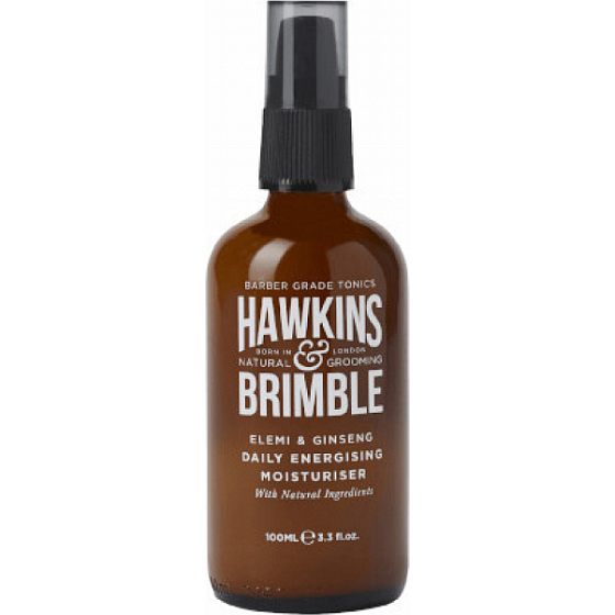 Hawkins & Brimble Men denní energizující hydratační pleťový krém s jemnou vůní elemi a ženšenu 100 ml