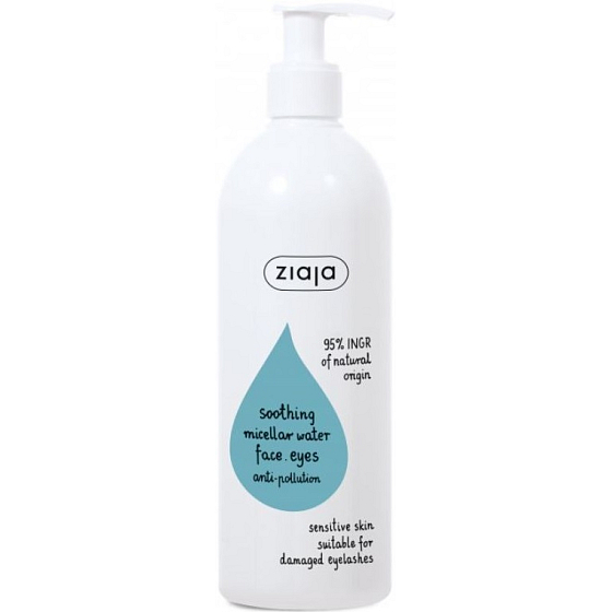 Ziaja Woda micelarna łagodząca do wrażliwej skóry 390 ml