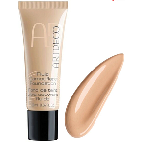 Artdeco Fluid Camouflage Foundation długotrwały podkład 24 Warm / Golden Beige 20 ml