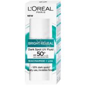 Loreal Paris Bright Reveal SPF 50+ dzienny fluid do korekcji ciemnych plam 50 ml