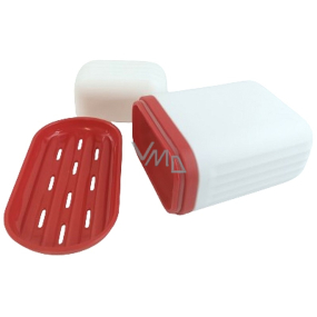 Krabička na mydło 12 x 7 cm mix kolorów Krabička na mydło 12 x 7 cm mix kolorów