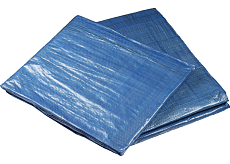 Den Braven Standard pokrycie ochronne z metalowymi oczkami, 3 × 4 m