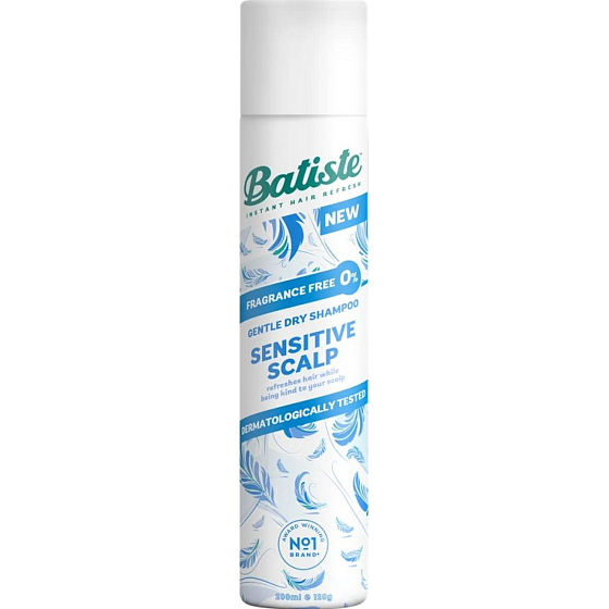 Batiste Sensitive Scalp suchy szampon do włosów dla wrażliwej skóry głowy 200 ml