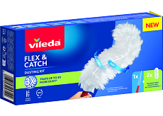 Vileda Flex & Catch ściereczka z krótkim uchwytem