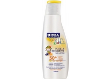 Nivea Sun Kids Pure & Sensitive OF50+ mleko do opalania dla dzieci 200 ml