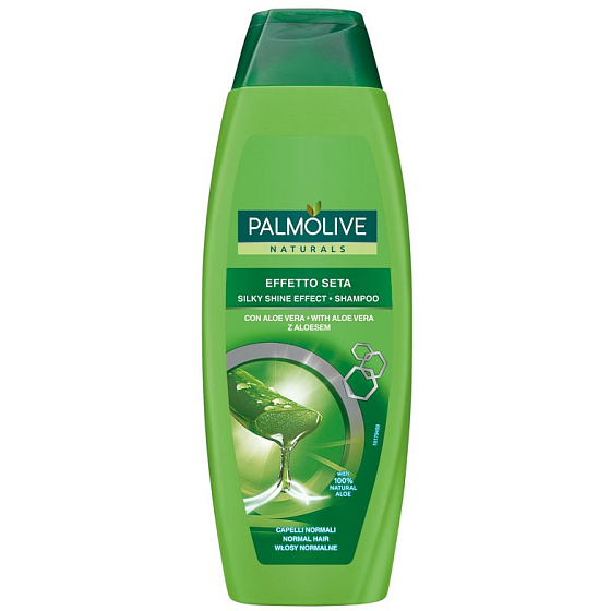 Palmolive Naturals Silky Shine Effect šampon pro normální vlasy 350 ml