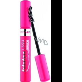 Miss Sporty Fabulous Lash Curved Brush tusz 001 Czarny 8 ml