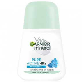 Garnier Mineral Pure Active Antybakteryjny 48h kulkowy antyperspirant dezodorant roll-on dla kobiet 50 ml Garnier Mineral Pure Active Antybakteryjny 48h kulkowy antyperspirant dezodorant roll-on dla kobiet 50 ml