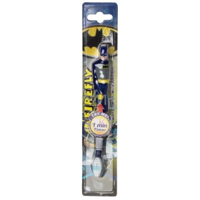 Batman migający miękki szczoteczka do zębów dla dzieci z timerem 1 minuta