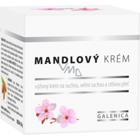Generica Mandlový výživný krém na suchou, velmi suchou a citlivou pleť 50 g