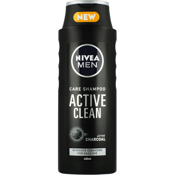 Nivea Men Active Clean šampon pro muže, 400 ml