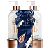 Grace Cole Golden Embers & Cashmere mýdlo na ruce 300 ml + krém na ruce a nehty 300 ml, kosmetická sada pro ženy
