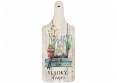 Bohemia Gifts Dekoracyjne prkénko Słodki dom 28 x 12 cm
