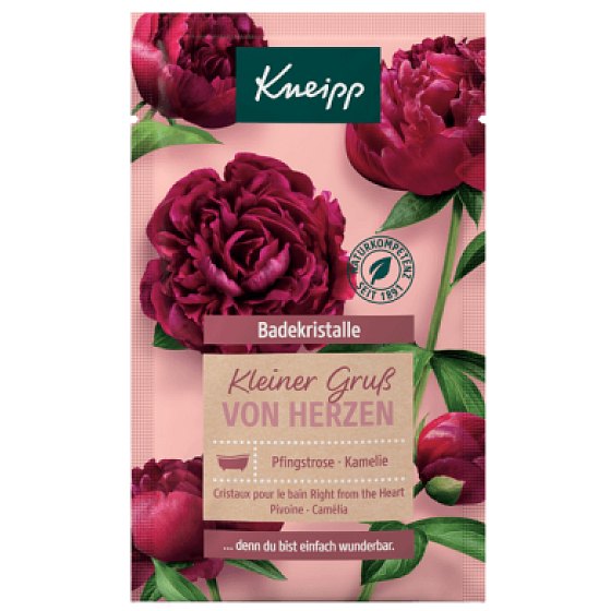 Kneipp Right From The Heart sůl do koupele 60 g