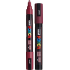 Posca Uniwersalny akrylowy pisak 1,8 - 2,5 mm Bordowy PC-5M