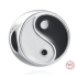 Charm Srebrna 925 Jin i Jang, koralik na bransoletkę symbol