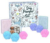Bomb Cosmetics Rozpieszczająca Zestaw tabletki na łapki 6 x 30 g + szampon 2 x 95 g + balsam 30 g, zestaw dla psów
