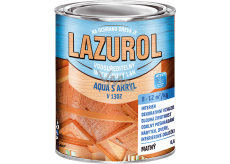 Lazurol Aqua S Akryl mat lak na dřevo V1302, 0,6 kg