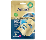 Astrid Hyaluronic Gold textilní maska vyhlazující 1 kus