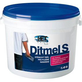 Het Ditmel S stěrkový tmel, 7 kg Het Ditmel S stěrkový tmel, 7 kg