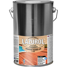 Lazurol s1020 pochozí lak na dřevo polomat, bezbarvý, 4 l