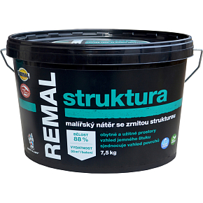 REMAL Struktura farba malarska o ziarnistej strukturze, 7,5 kg